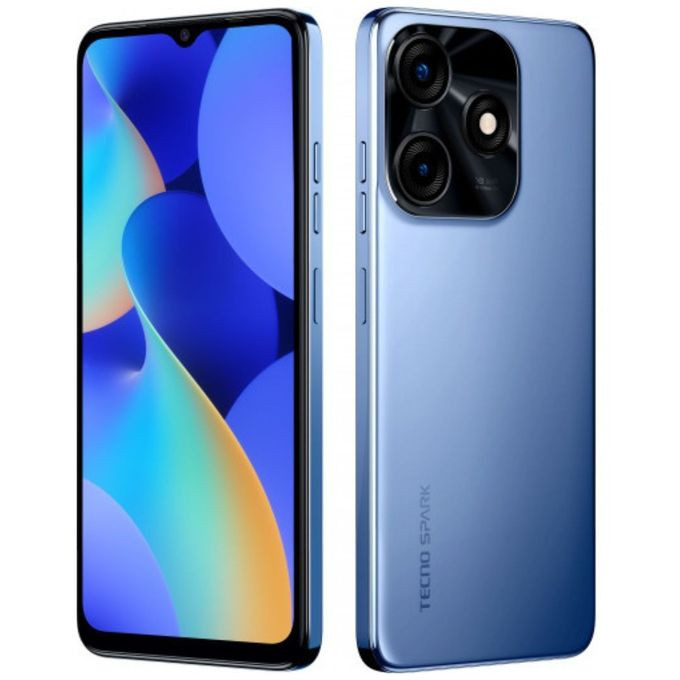 Tecno Spark 10c - 6.6"HD+ - 8GB RAM - 128GB ROM - 4G LTE- Dual Sim - 5000mAh - Meta Blue