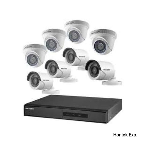 Hikvision 2mp 4 CCTV Indoor + 2mp 4CCTV Outdoor Camera + 8Channel DVR