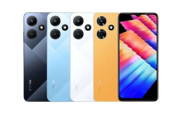 Infinix Hot 30i- X669- 6.82" - 4gb Ram+128gb Rom- 16mp+ 8mp-dual Sim - 6000mah