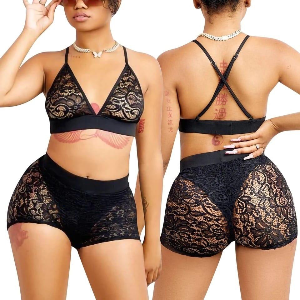 Sexy Lace Bra With Sexy Underwear