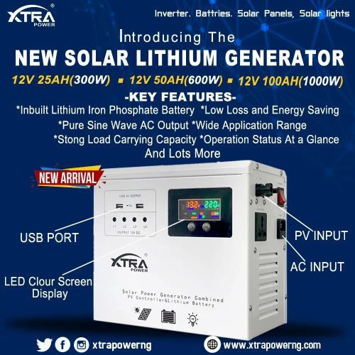 XTRAPOWER SOLAR GENERATOR 300WATTS
