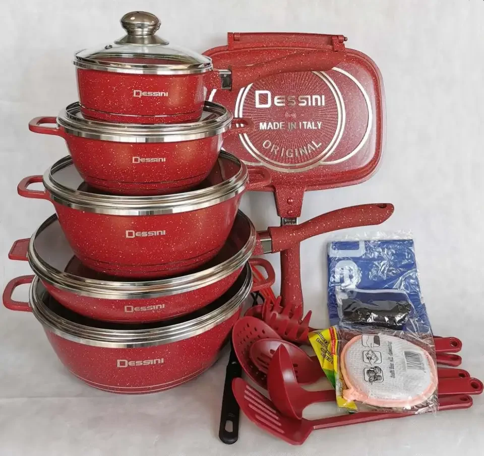 Dessini 23pcs Die-cast Nonstick Cookware