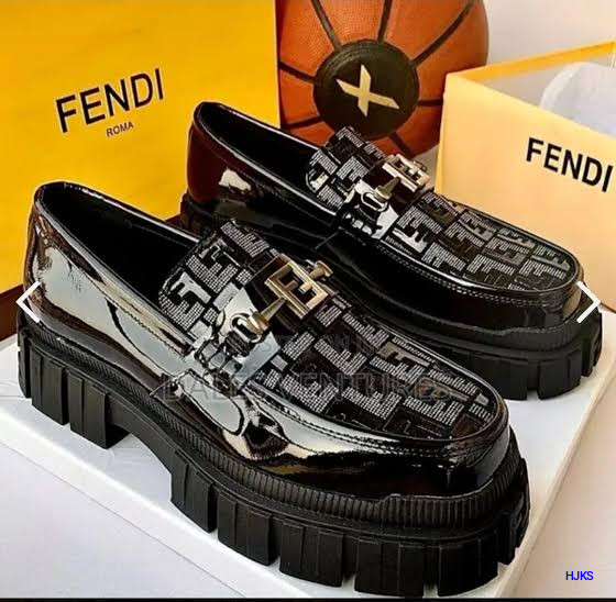 Luxury FENDI ROMA Loafers Shoes for Men