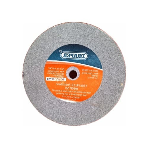200mm Draper 60G Bench Grinding Wheel